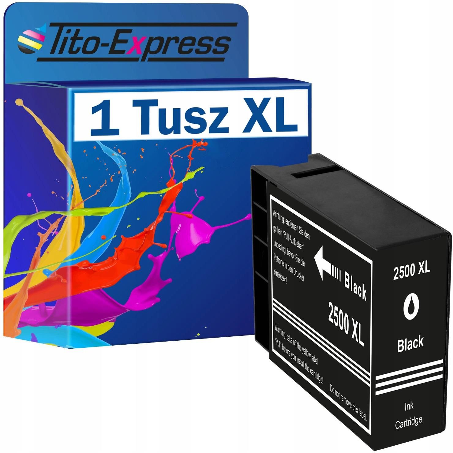 Tusz TITO-EXPRESS 1 TUSZ DO CANON PGI-2500 XL PLATINUMSERIE BLACK do  drukarki - Opinie i ceny na 