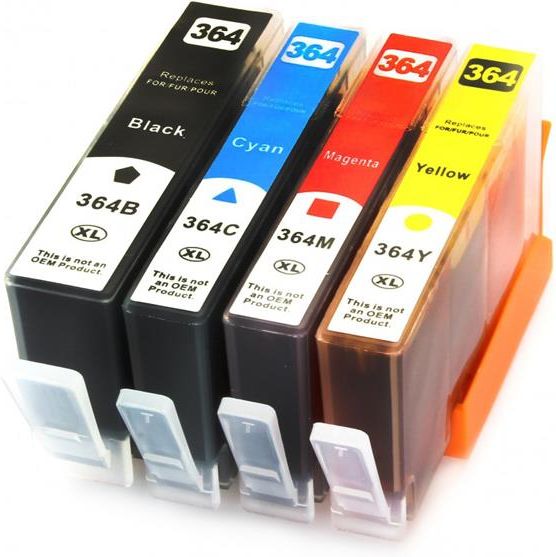 Tusz TONERPRO 4X TUSZE DO DRUKARKI HP PHOTOSMART 5524 5520 364XL do