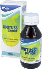 Unituss Junior syrop 0,06 g/10ml 120 ml - Alergia