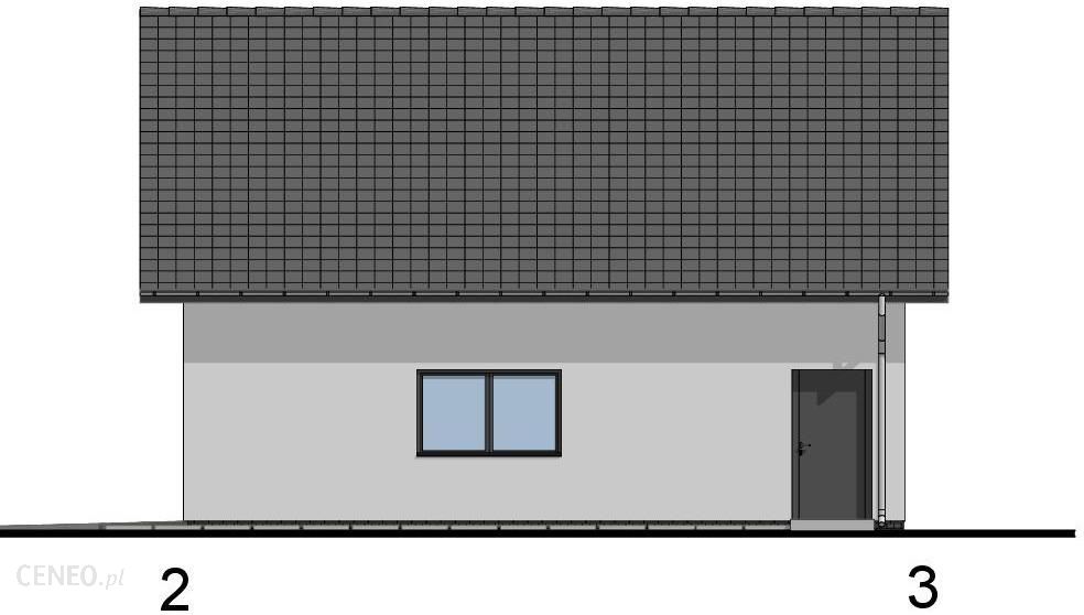 Projekt garażu dwustanowiskowego - G222
