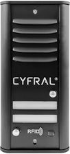 Zdjęcie Cyfral Panel Analogowy 2-Lokatorski Czarny (COSMOR2) - Mikołów