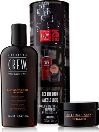 American Crew Zestaw do pielęgnacji włosów dla mężczyzn : Szampon, 250 ml + produkt do stylizacji 85 g