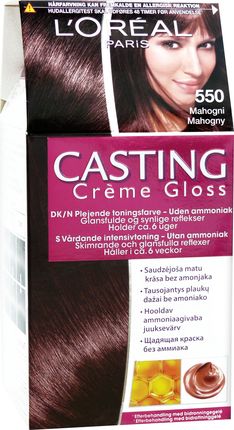 L'Oreal Farba do włosów Casting Creme Gloss Mahoniowy Brąz