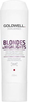 Goldwell Dualsenses Blondes Highlights Conditioner Odżywka Przeciw Żółknięciu Włosów Blond 200 ml