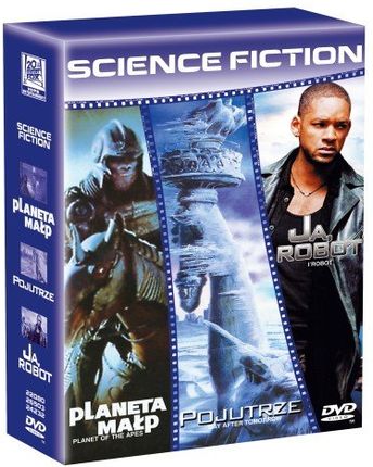 Planeta Małp + Pojutrze + Ja Robot (DVD)