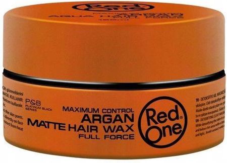 REDONE MATTE HAIR WAX ARGAN WOSK MATUJĄCY 150ML