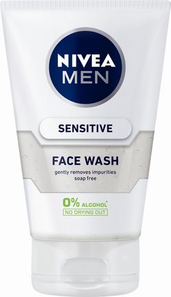 Nivea For Men Żel do mycia twarzy dla skóry wrażliwej 100 ml