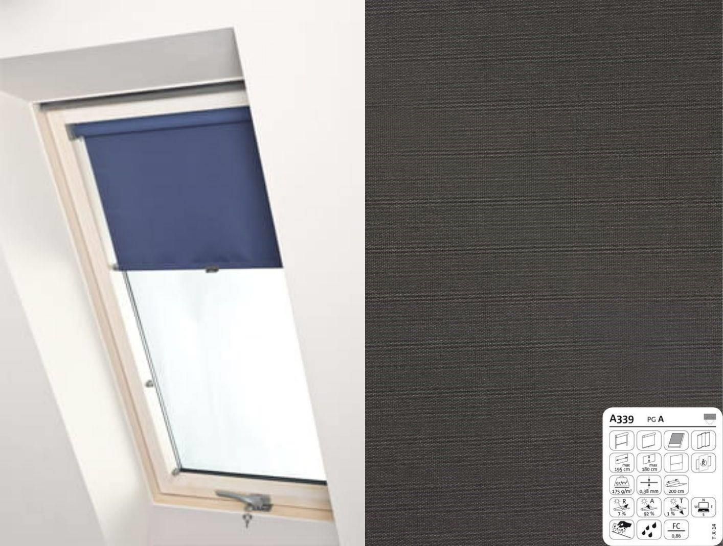 Okpol Roleta Na Okno Dachowe Classic D12T 78X140 Transparentna