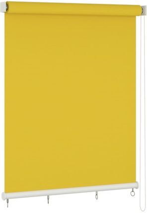 Roleta zewnętrzna, 220x140 cm, żółta