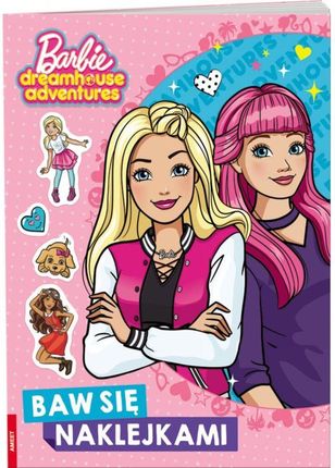 Barbie dreamhouse adventures Baw się naklejkami STJ-1201