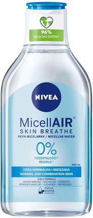Płyn micelarny Nivea MicellAir Skin Breathe skóra normalna i mieszana 400 ml 