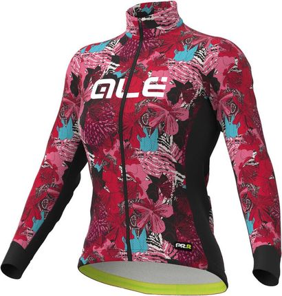 Alé Cycling Prr Amazzonia Ls Jersey Women Czerwony 2021 Koszulki Z Długim Rękawem