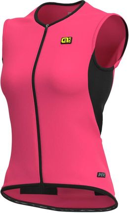 Alé Cycling R-Ev1 Thermo Vest Women Różowy 2021 Kamizelki