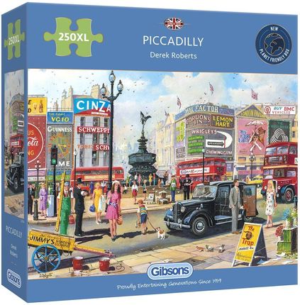 Gibsons Puzzle 250el. Xl Piccadilly Circus/Londyn G3