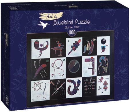 Bluebird Puzzle 1000el. Wassily Kandinsky, Kwadraty