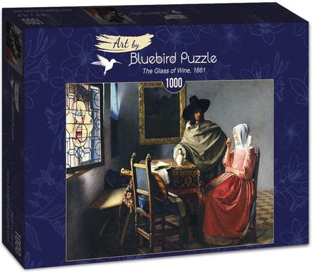 Bluebird Puzzle 1000el. Jan Vermeer, Kieliszek Wina