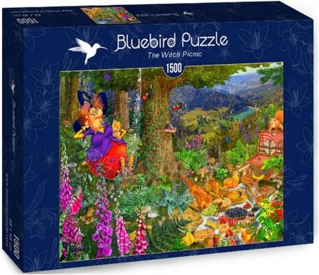 Bluebird Puzzle 1500el. Francois Ruyer, Czarownica Na Pikniku