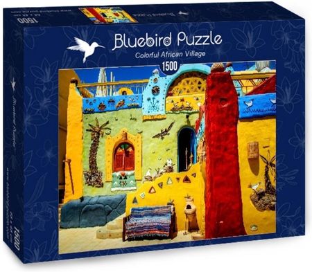 Bluebird Puzzle 1500el. Kolory Afryki