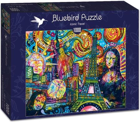Bluebird Puzzle 1000el. Ikony Podróży
