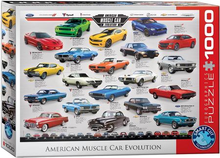Eurographics Puzzle 1000el. American Muscle Car Evolution 6000-0682