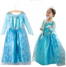 Cogio Kids Italy Frozen Sukienka Elsa Kraina Lodu E1 - Stroje karnawałowe