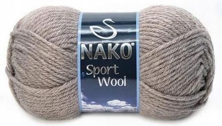 Nako Włóczka Sport Wool Akryl Wełna 23294