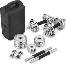 Gymtek Zestaw Hantli Chromowanych 20Kg