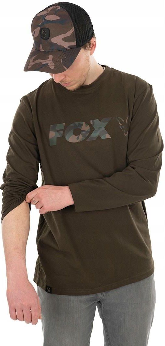 Fox Raglan Khaki Camo T Shirt