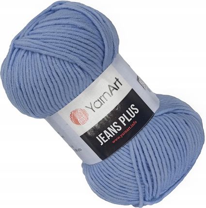 Yarn-Art Włóczka Yarnart Jeans Plus Bawełna Niebieski 15 Wjeansplus15Ram