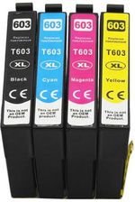 DD-PRINT ZESTAW TUSZY DD-IE603CMYK ZGODNE Z EPSON 603XL DO EPSON 60.2ML CMYK