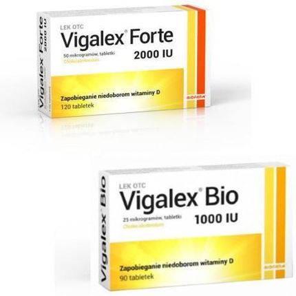 BIOFARM Vigalex Forte 120 tabl. + Vigalex Bio 90 tabl.