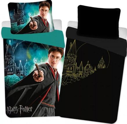 Carbotex Harry Potter Pościel Świeci Świecąca140X200