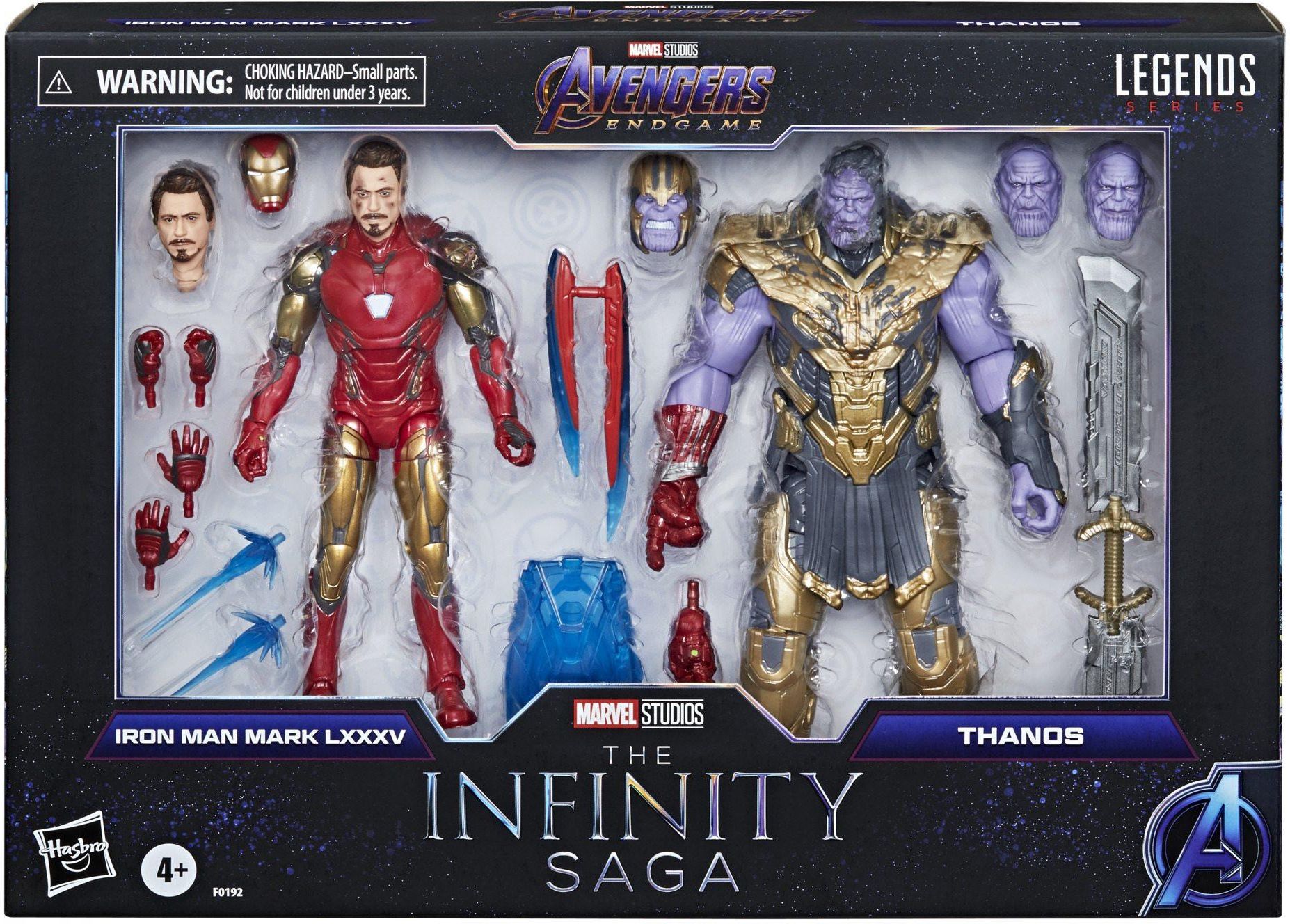 Hasbro Marvel Legends Iron Man Mark 85 i Thanos F0192 - Ceny