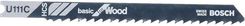 Zdjęcie Bosch Brzeszczot do drewna Basic for Wood U 111 C 2608630566 - Jordanów
