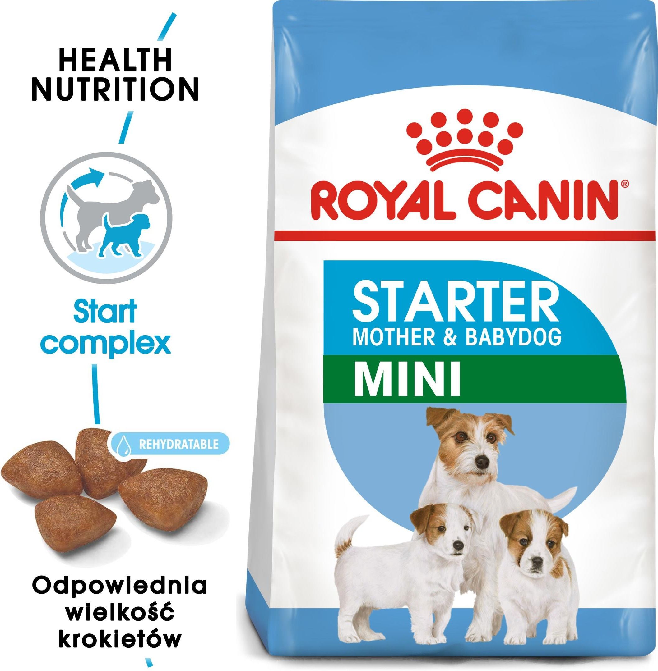2個セット　 CANIN ミニ ステリア 8kg Karma Royal Canin Mini Starter Mother&Babydog 8kg - Ceny i opinie