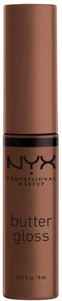 NYX Professional Makeup Butter Gloss błyszczyk do ust odcień 49 Fudge Me 8 ml