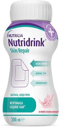 Nutridrink Skin Repair smak truskawkowy 200ml 1szt