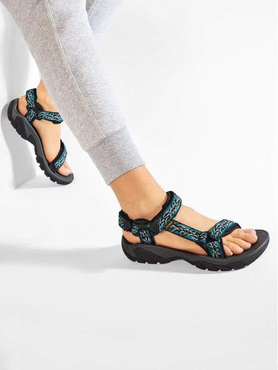 Teva Sandały Terra Fi 5 Universal 1099443 Czarny