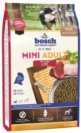 Bosch Mini Adult Jagnięcina I Ryż 1Kg