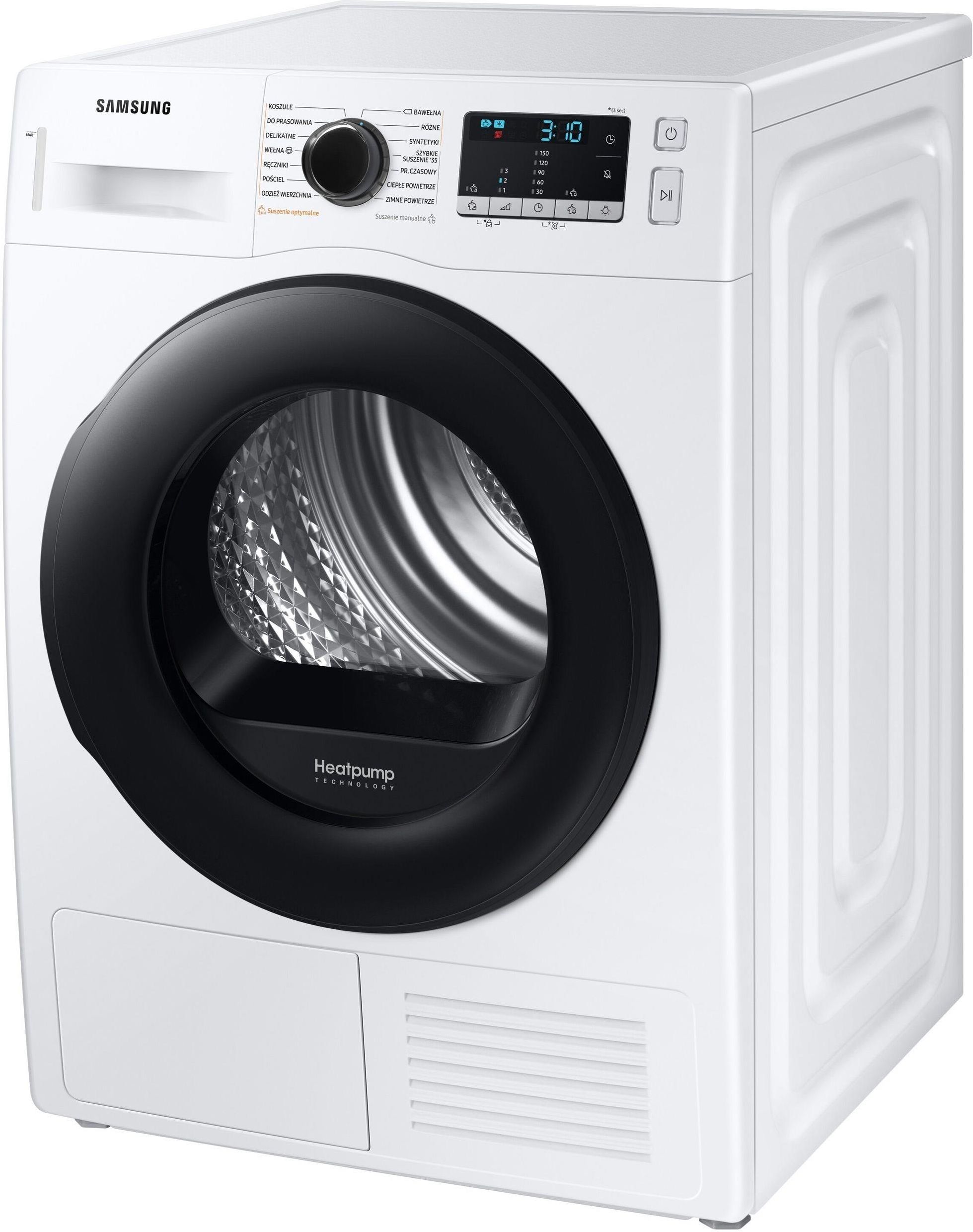 Samsung Optimal Dry DV90TA020AE - zdjęcie 5 Samsung Optimal Dry DV90TA020AE