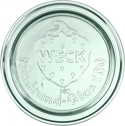 Weck Pokrywka szklana ⌀100 mm - 6 szt. (WE100)