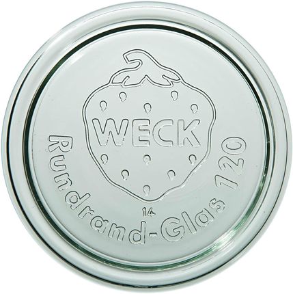 Weck Pokrywka szklana ⌀120 mm - 6 szt. (WE120)