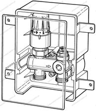 Zdjęcie Meibes KOMBIBOX RTL BIA.OGR zEW.PODŁOG 11878 - Leżajsk