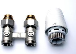Zdjęcie HONEYWELL zESTAW DO VKO zAWÓR PODWÓJNY PROSTY1/2+THERA4 VT3096DY15 - Ząbkowice Śląskie