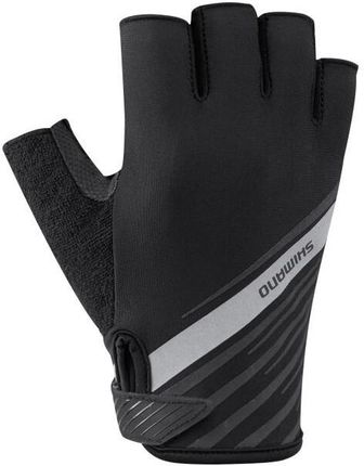 Shimano Gloves Men Czarny Rękawiczki Krótkie