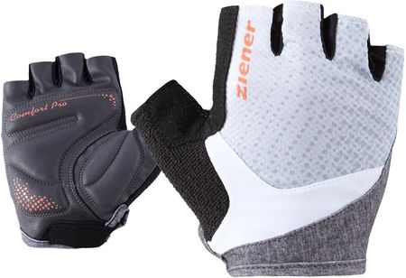 Ziener Cendal Bike Gloves Women Szary Rękawiczki Krótkie