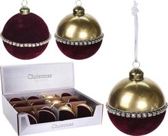 Zdjęcie Affek Design Bombka Velvet Deco 8Cm 2 Rodzaje 9099325 - Małomice