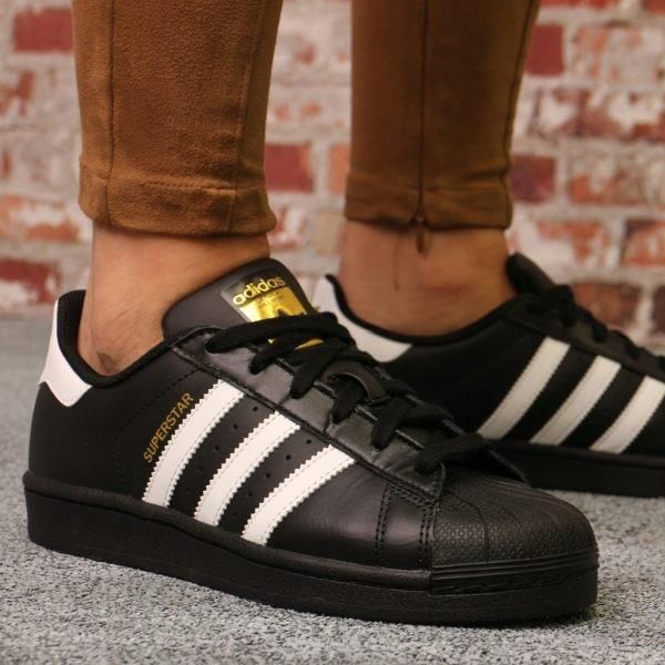 ADIDAS ADIDAS SUPERSTAR BUTY CZARNE Z BIA YM 38 B23642 Ceny i