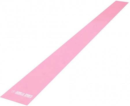 Taśma, guma oporowa różowa 200 cm - idealna do treningu domowego!