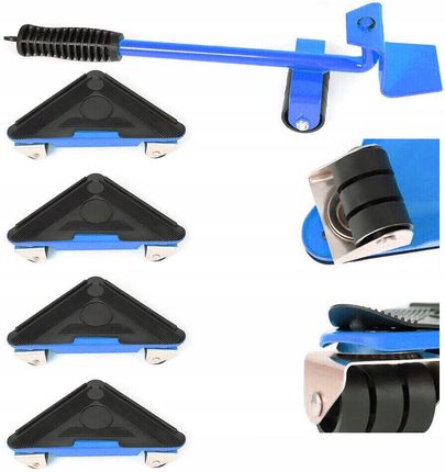 Do Transportu Przesuwania Mebli 300Kg Zestaw 5 El.